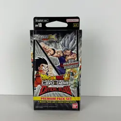 Dragon Ball Super Card Game Premium Pack 13 PP13 Critical Blow With Promos New - Image 1