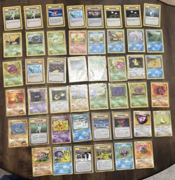 46 Card Vintage Pokemon Lot 1st Edition Shadowless Base Set Fossil Jungle Rocket - Image 1
