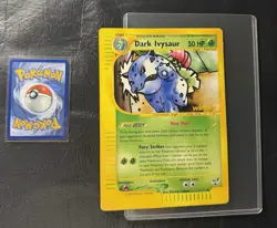 2003 DARK IVYSAUR 6 Pokemon BEST OF WINNER PROMO JUMBO VINTAGE CARD NINTENDO - Image 1