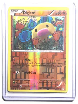 DIGLETT - 38/83 - XY GENERATIONS - Reverse Holo - Pokemon Card - NM - Image 1