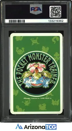 Pokemon 1996 Hypno 097 9 Of Spades Pokemon Green Playing Card Japanese PSA 10 - Image 2