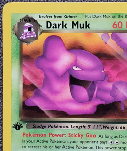 1st Edition Dark Muk - Team Rocket - #41/82 - Vintage Pokemon Card 2000 WOTC - Image 2