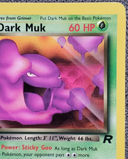 1st Edition Dark Muk - Team Rocket - #41/82 - Vintage Pokemon Card 2000 WOTC - Image 3
