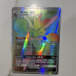 Pokemon Scizor GX 175/168 Secret Rare Full Art Holo Sm-Celestial Storm Card - Image 1
