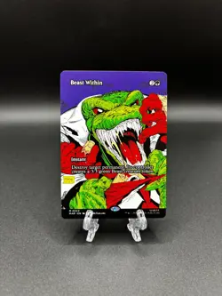 MTG Spider-Man Beast Within (Borderless) Marvel Universe Eternal-Legal Regular - Image 1