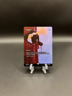 MTG Ponder (Borderless) Marvel Universe Eternal-Legal Regular - Image 1