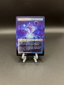 Magic The Gathering Hallowed Fountain (Borderless) Lorwyn Eclipsed Regular - Image 2