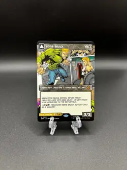 Magic The Gathering Eddie Brock (0224) (Borderless) Marvel's Spider-Man Regular - Image 1