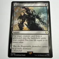 Reanimate #206 Commander: The Lord of the Rings Regular Rare - NM - Image 1