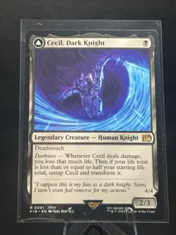 MTG Cecil, Dark Knight Final Fantasy Regular #0091 - Image 1