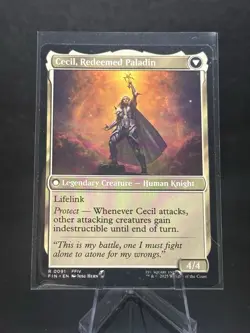 MTG Cecil, Dark Knight Final Fantasy Regular #0091 - Image 2