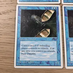 MTG Dandan Chronicles X 4 Magic The Gathering Playset - Image 3