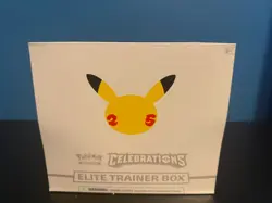 Pokemon TCG: 25th Anniversary Celebrations Elite Trainer Box (2021) 820650809439 - Image 1