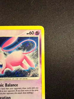 Pokemon TCG Mew Lv.40 15/132 Secret Wonders Rare Holo Nintendo Basic 2007 LP - Image 3