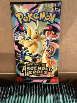 Pokemon ACENDED HEROES PACKS! **FACTORY SEALED** 10X Pack Lots - Image 2