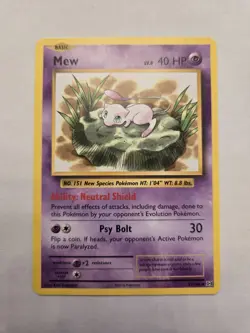 2016 Pokemon XY: Evolutions 53/108 Mew - Image 1