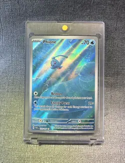 Pokemon TCG Phione 175/167 SV06: Twilight Masquerade Illustration Rare Holo NM - Image 1