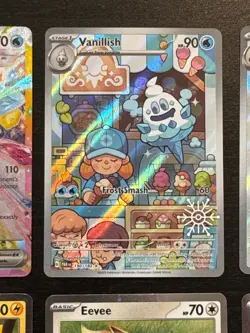 Pokemon 2025 Holiday Calendar Stamped Promos (COMPLETE SET OF 8) - Image 3