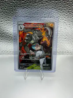 Pokemon TCG Team Rocket's Houndoom 191/182 Illustration Rare Holo NM - Image 1