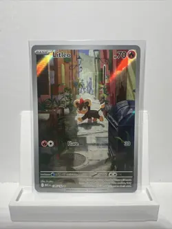 Litleo 139/132 - Mega Evolution Illustration Rare Pokemon TCG - NM+ - Image 1