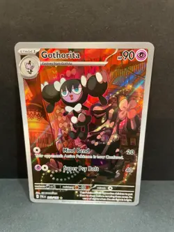 Pokemon Gothorita 213/193 Paldea Evolved Illustration Rare NM Condition - Image 1