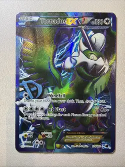 Tornadus EX (Team Plasma) (114 Full Art) 114/116 Plasma Freeze Holo DMG - Image 1
