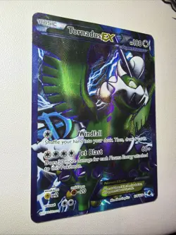 Tornadus EX (Team Plasma) (114 Full Art) 114/116 Plasma Freeze Holo DMG - Image 4