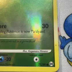 Pokemon Tangela Platinum Arceus REVERSE HOLO - LP+ 77/99 - Image 2