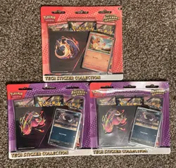 Pokemon Mega Evolution S2.5 Ascended Hero Tech Sticker Lot of 3 - Image 1