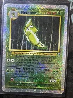 Pokemon TCG - Metapod #64 - Legendary Collection 2000)- Reverse Holo - Image 1