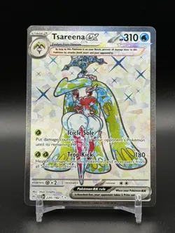 2023 Pokemon Tsareena EX Paradox Rift Ultra Rare #220/182 - Image 1