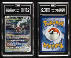 Full Art Darkrai VSTAR Pokemon Sword Shield Crown Zenith Galarian Gallery TAG 10 - Image 3