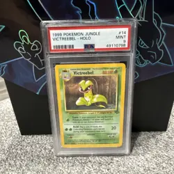 PSA 9 MINT Victreebel Jungle Holo 1999 WOTC Pokemon 14/64 - Image 1