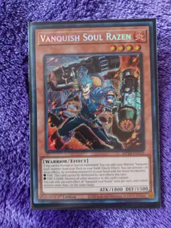 Vanquish Soul Razen MP24 Secret NM Yugioh - Image 1
