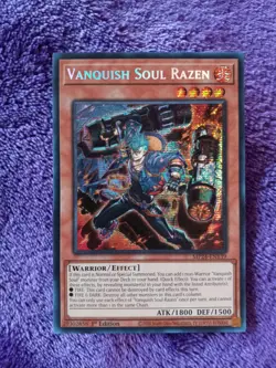 Vanquish Soul Razen MP24 Secret NM Yugioh - Image 2