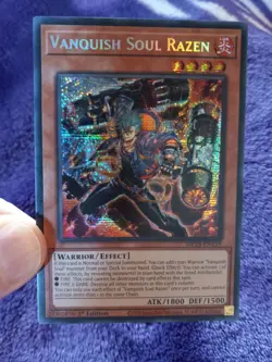 Vanquish Soul Razen MP24 Secret NM Yugioh - Image 3