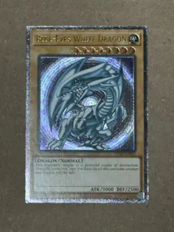 YUGIOH Blue-Eyes White Dragon OP28-EN001 Ultimate Rare NM #40 - Image 1