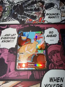 One Piece Gift Collection 2023 Franky OP01-021 Promo Promotion Card NM - Image 1