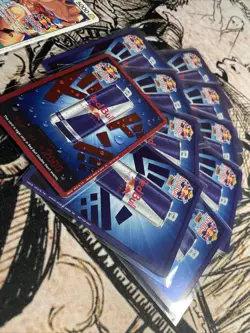 Red Bull X One Piece Card Game Double Don!! Monkey D Luffy Promo + Foil Don Set - Image 2