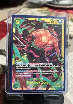 Roronoa Zoro One Piece OP06-118 Secret Rare Wings of the Captain - Image 1