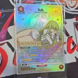 Bandai Union Arena C.C. Winner Pack Promo Holo Card Code Geass 4000+ BP - Image 1