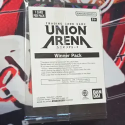 Bandai Union Arena C.C. Winner Pack Promo Holo Card Code Geass 4000+ BP - Image 2