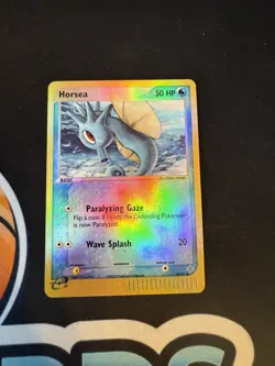 Pokemon Card - Horsea Dragon 58/97 Common Reverse Holo - Image 1