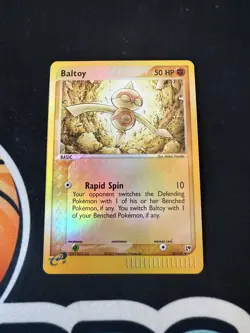 Baltoy 32/100 Sandstorm Reverse Holo Pokemon Card - Image 1