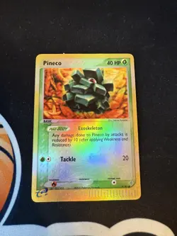 Pokemon Card - Pineco Dragon 71/97 Common Reverse Holo - Image 1