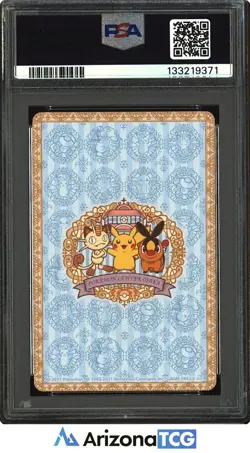 Pokemon 2011 Pikachu King Of Clubs Pokemon Center Osaka ReOP Playing Card PSA 10 - Image 2