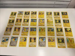 Pikachu Lot Of 32 - Majority LP ⚡ Pokemon Card Lot - Image 1