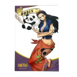 PREORDER Nico Robin One Piece Shanghai Exclusive Jumbo Clear Card 6" - Image 1
