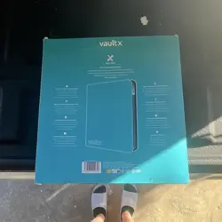 vaultx EXO-TEC 12-Pocket Zip Binder Teal 480 Cards Waterproof Padded PVC-Free - Image 2