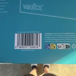 vaultx EXO-TEC 12-Pocket Zip Binder Teal 480 Cards Waterproof Padded PVC-Free - Image 3